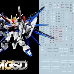 G01 MGSD Freedom Gundam Decal Sheet