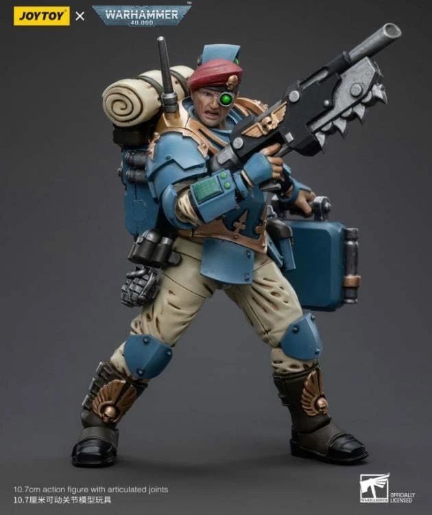 Warhammer 40k Astra Militarum Tempestus Scions Command Squad 55th Kappic Eagles Medic 1/18 Scale Figure 5 Warhammer 40k Astra Militarum Tempestus Scions Command Squad 55th Kappic Eagles Medic 1/18 Scale Figure - Image 5