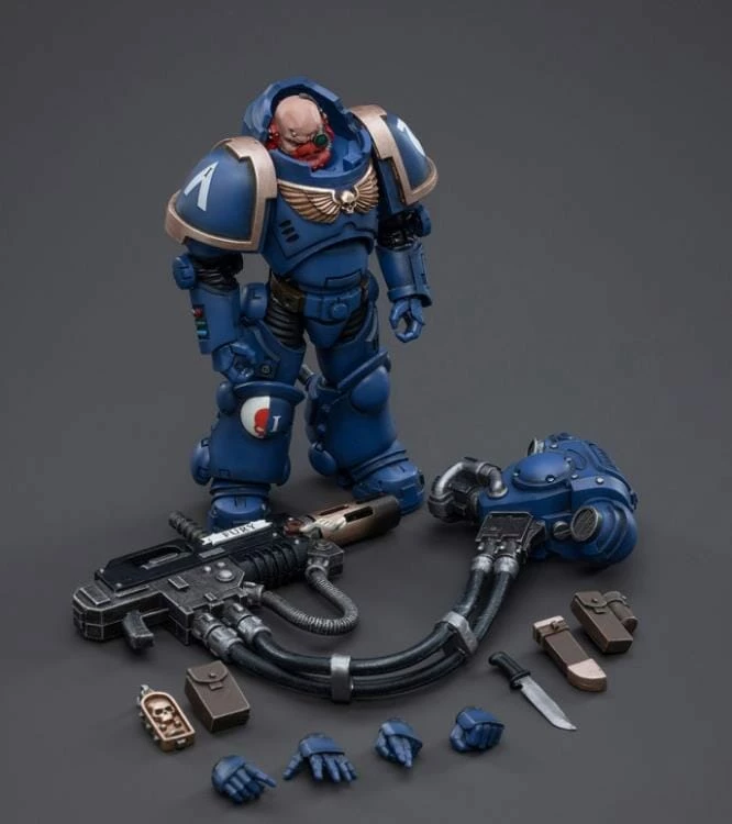 Warhammer 40K Ultramarines Primaris Eradicator 1 1/18 Scale Figure 10 Warhammer 40K Ultramarines Primaris Eradicator 1 1/18 Scale Figure - Image 10