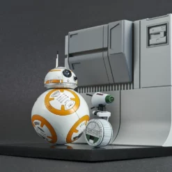 BB-8 & D-0 Diorama Set "Star Wars" (Rise Of Skywalker Ver.), Bandai Spirits Star Wars Plastic Model -Bandai Sales 1 12 bb 8 d 0 diorama set 03