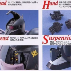 Bandai MG MS-05B Zaku-1 Black Trinity -Bandai Sales 10009246d2