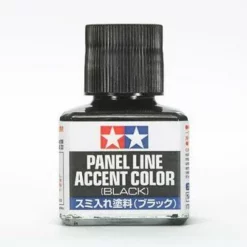 STEVENS Tamiya 87131 Black Panel Line Accent Color (40ml Bottle)