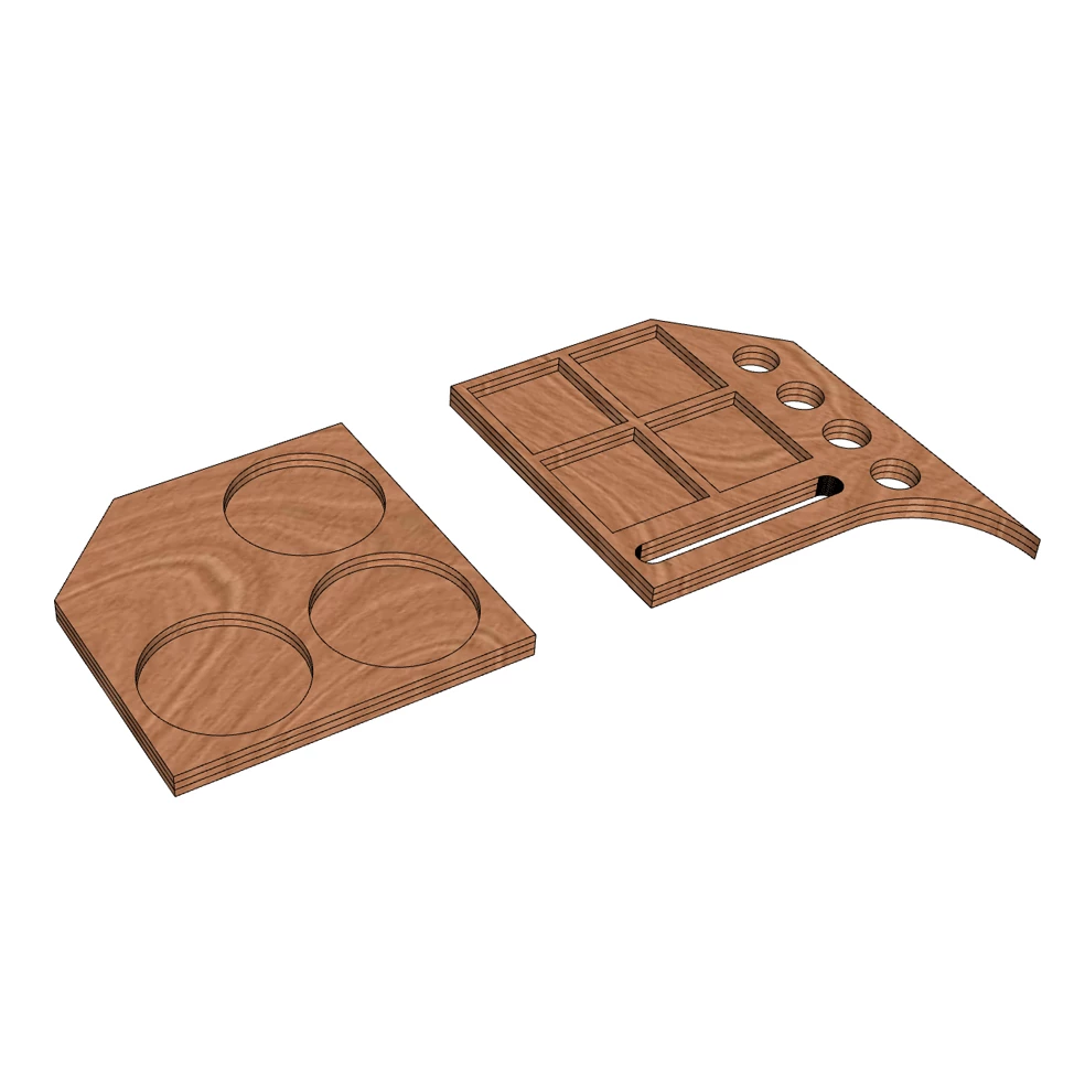 Equipment&Cellphone Tray OPERA-14 1 Equipment&Cellphone Tray OPERA-14