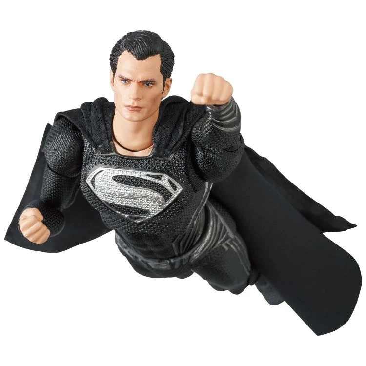 Zack Snyder's Justice League MAFEX No.174 Superman (Black Suit) 8 Zack Snyder's Justice League MAFEX No.174 Superman (Black Suit) - Image 8