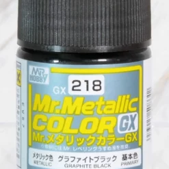 Mr. Hobby GX218 Mr. Metallic Color GX Graphite Black