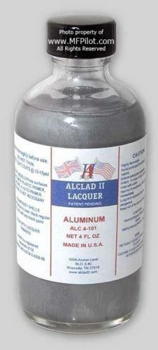 STEVENS Alclad II 4oz. Bottle Aluminum Lacquer ALC-4101 1 STEVENS Alclad II 4oz. Bottle Aluminum Lacquer ALC-4101