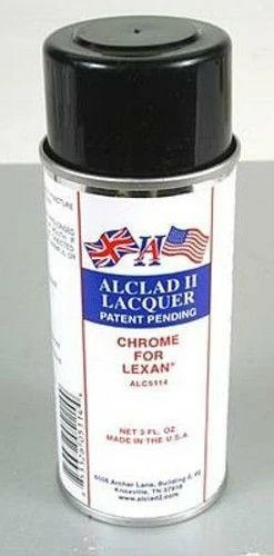 STEVENS Alclad II 3oz. Spray Chrome Lacquer For Lexan ALC-5114 1 STEVENS Alclad II 3oz. Spray Chrome Lacquer For Lexan ALC-5114
