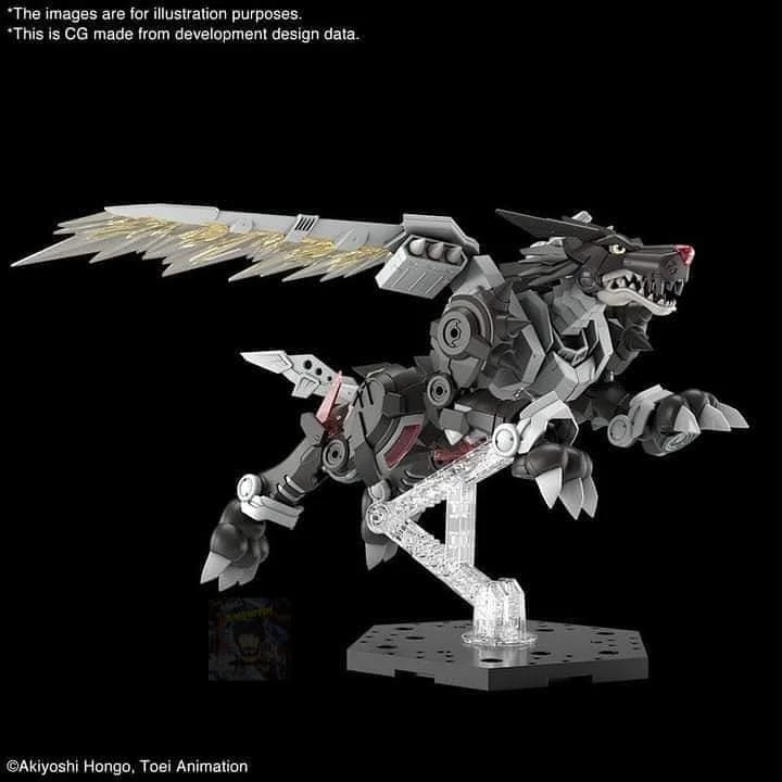 Bandai Figure-rise Standard Amplified METALGARURUMON (BLACK Ver.) 2 Bandai Figure-rise Standard Amplified METALGARURUMON (BLACK Ver.) - Image 2
