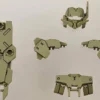 Bandai 30 Minutes Missions #01 Close Quarters (Alto Dark Green) Armor Set