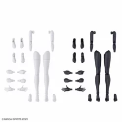 Bandai 30 Minutes Sisters Option Body Parts Arm & Leg Parts (White And Black) -Bandai Sales 153 5249 o 1grcuosunb3du8311623ued2n23