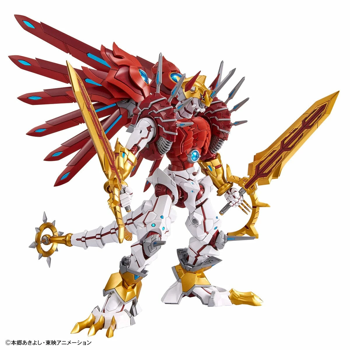Bandai Digimon Savers Figure-rise Standard Amplified ShineGreymon Model Kit 4 Bandai Digimon Savers Figure-rise Standard Amplified ShineGreymon Model Kit - Image 4