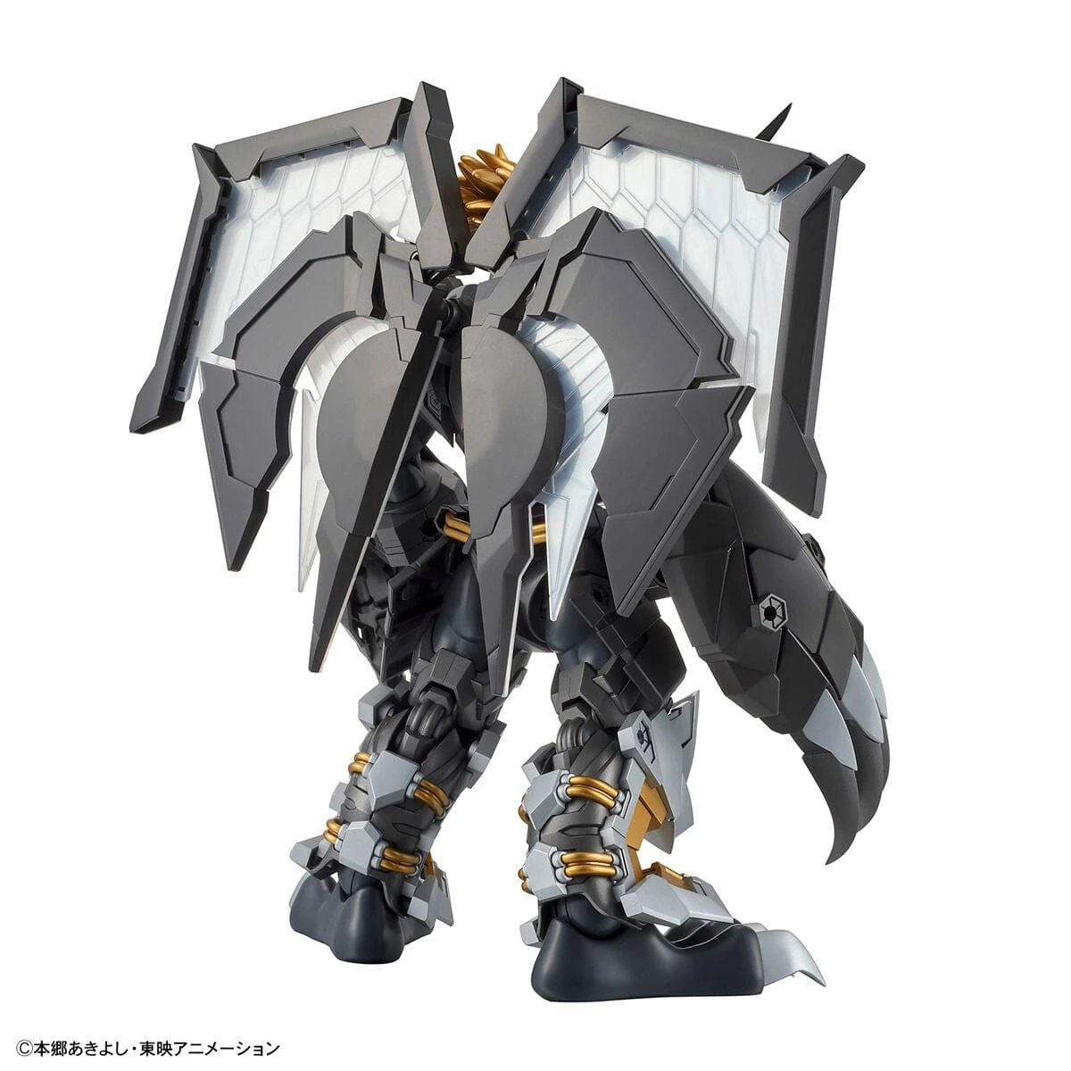 Bandai Digimon Adventure 02 Figure-rise Standard Amplified Wargreymon (Black Ver.) Model Kit 6 Bandai Digimon Adventure 02 Figure-rise Standard Amplified Wargreymon (Black Ver.) Model Kit - Image 6