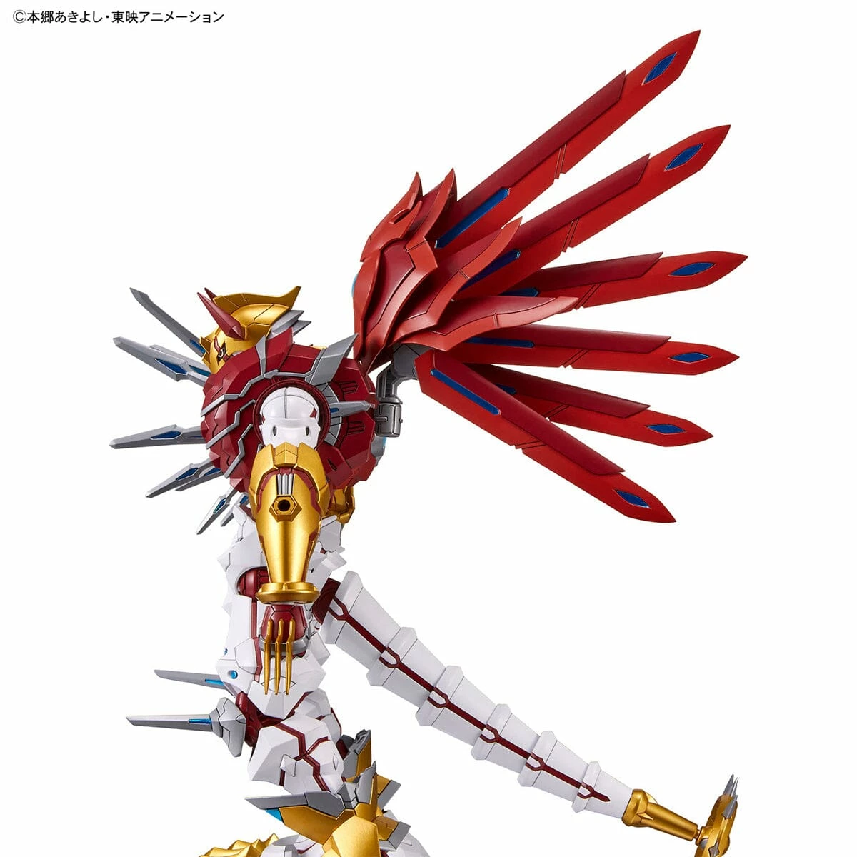 Bandai Digimon Savers Figure-rise Standard Amplified ShineGreymon Model Kit 7 Bandai Digimon Savers Figure-rise Standard Amplified ShineGreymon Model Kit - Image 7