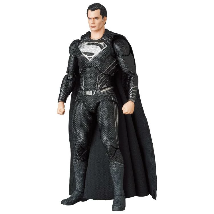 Zack Snyder's Justice League MAFEX No.174 Superman (Black Suit) 4 Zack Snyder's Justice League MAFEX No.174 Superman (Black Suit) - Image 4