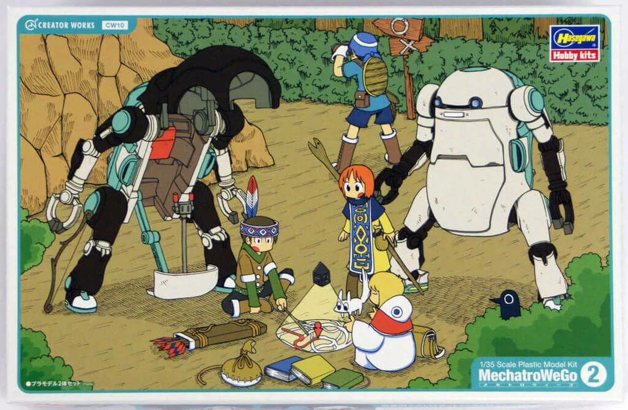 Hasegawa Mechatrowego No.02 "Milk & Cacao" (Two Kits In The Box) 2 Hasegawa Mechatrowego No.02 "Milk & Cacao" (Two Kits In The Box) - Image 2