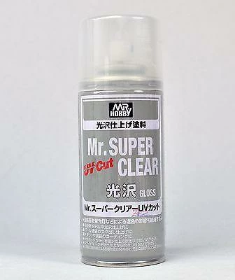 N/A MR HOBBY SPRAY 170ml UV CUT SUPER CLEAR GLOSS B522 1 N/A MR HOBBY SPRAY 170ml UV CUT SUPER CLEAR GLOSS B522