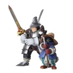 Final Fantasy IX Bring Arts Vivi Ornitier & Adelbert Steiner Two-Pack