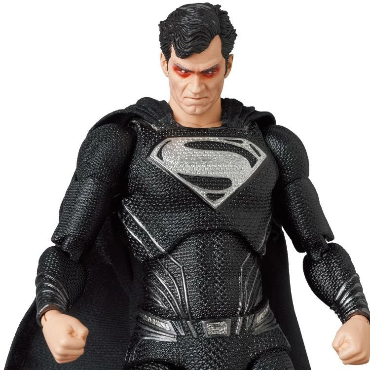 Zack Snyder's Justice League MAFEX No.174 Superman (Black Suit) 6 Zack Snyder's Justice League MAFEX No.174 Superman (Black Suit) - Image 6