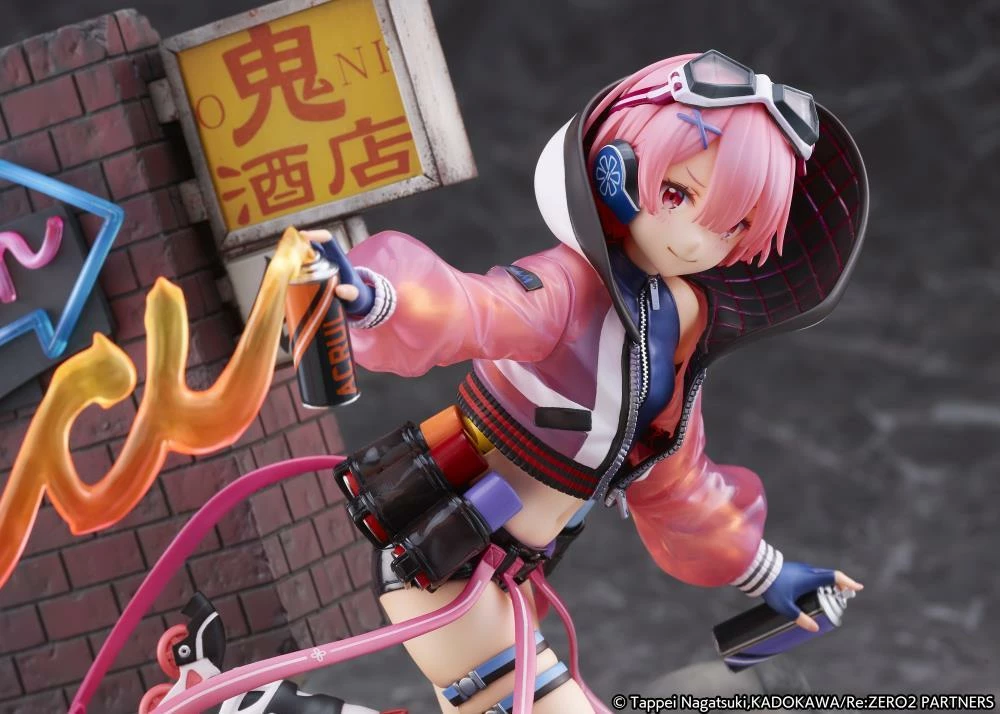 Re:Zero Starting Life In Another World Ram (Neon City Ver.) 1/7 Scale Shibuya Scramble Figure 8 Re:Zero Starting Life In Another World Ram (Neon City Ver.) 1/7 Scale Shibuya Scramble Figure - Image 8