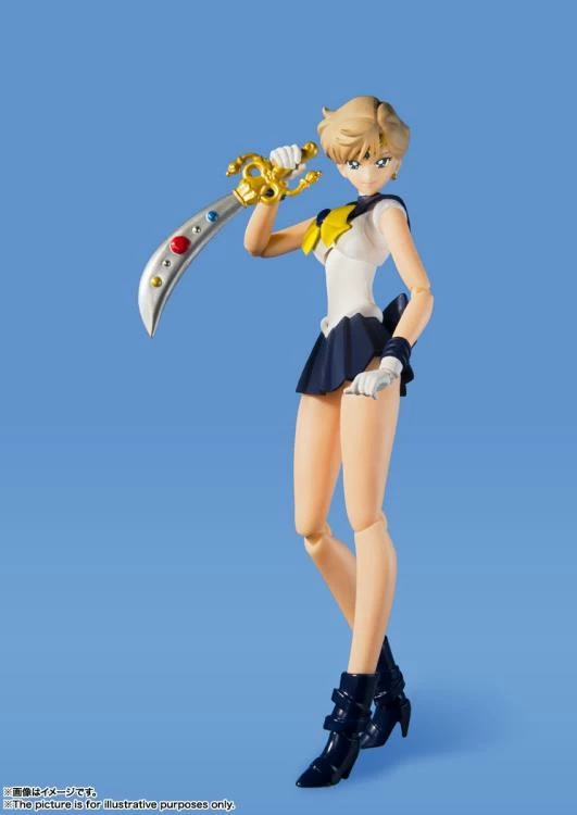 Bandai Sailor Moon S.H.Figuarts Sailor Uranus (Animation Color Edition) 5 Bandai Sailor Moon S.H.Figuarts Sailor Uranus (Animation Color Edition) - Image 5