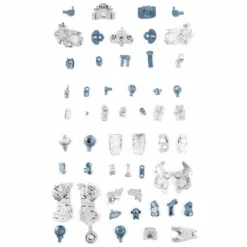 METAL PARTS FOR RG Nu Gundam Frame