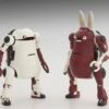 Hasegawa 1/35 MechatroWeGo No.10 Animal Retro & Azuki (Two Kits In The Box)