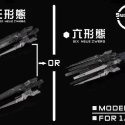 [SU017] Susan Models RG Wing Gundam Snow White Drei Zwerg Buster Rifle 1/144 Model Kit