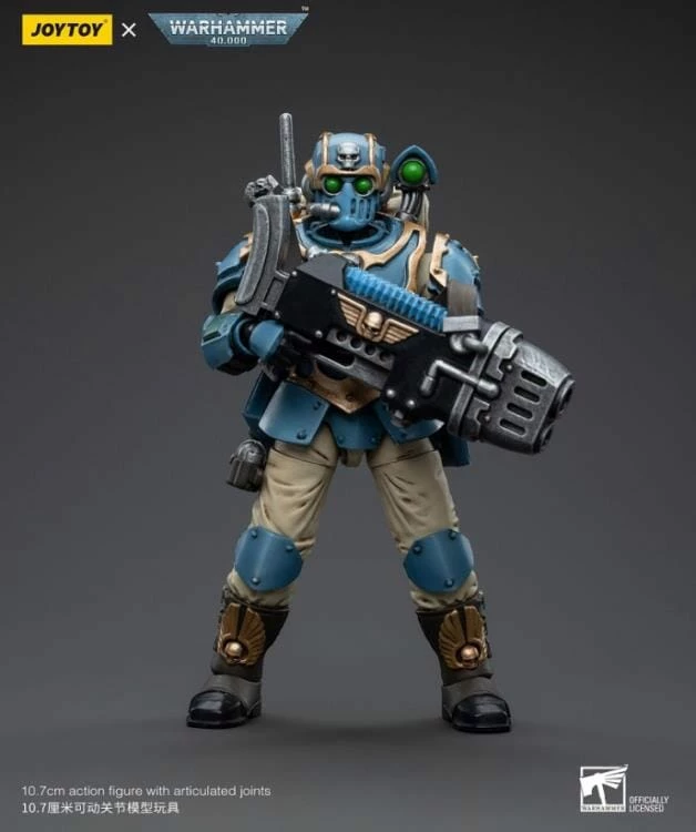 Warhammer 40k Astra Militarum Tempestus 55th Kappic Eagles Plasma Gunner 1/18 Scale Figure 2 Warhammer 40k Astra Militarum Tempestus 55th Kappic Eagles Plasma Gunner 1/18 Scale Figure - Image 2