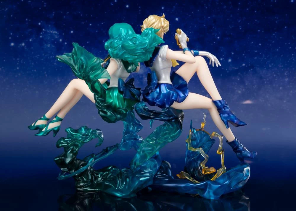 Bandai Sailor Moon FiguartsZERO Chouette Sailor Uranus 4 Bandai Sailor Moon FiguartsZERO Chouette Sailor Uranus - Image 4
