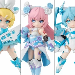 Vocaloid Desktop Singer Snow Miku Series Box Of 3 Figures
