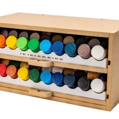 Slide&Tilting Drawer Paint Shelf OPERA-19A (For Acrylic, Enamel) -Bandai Sales 30506061510397 1 1