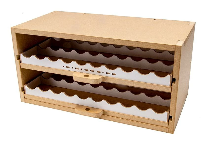 Slide&Tilting Drawer Paint Shelf OPERA-19B (For Lacquer) 6 Slide&Tilting Drawer Paint Shelf OPERA-19B (For Lacquer) - Image 6