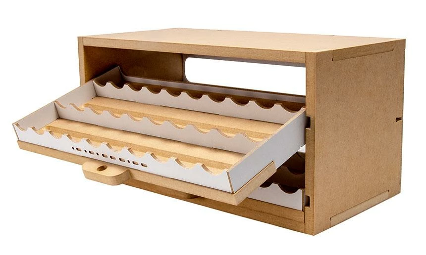 Slide&Tilting Drawer Paint Shelf OPERA-19B (For Lacquer) 5 Slide&Tilting Drawer Paint Shelf OPERA-19B (For Lacquer) - Image 5