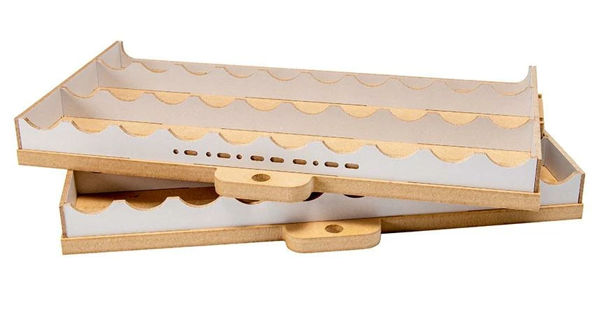 Slide&Tilting Drawer Paint Shelf OPERA-19B (For Lacquer) 7 Slide&Tilting Drawer Paint Shelf OPERA-19B (For Lacquer) - Image 7