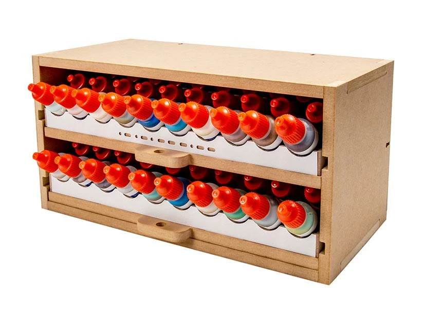 Slide&Tilting Drawer Paint Shelf OPERA-19B (For Lacquer) 11 Slide&Tilting Drawer Paint Shelf OPERA-19B (For Lacquer) - Image 11