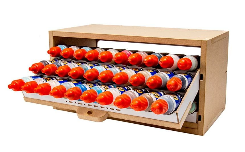 Slide&Tilting Drawer Paint Shelf OPERA-19B (For Lacquer) 13 Slide&Tilting Drawer Paint Shelf OPERA-19B (For Lacquer) - Image 13