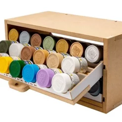 Slide&Tilting Drawer Paint Shelf OPERA-19B (For Lacquer)