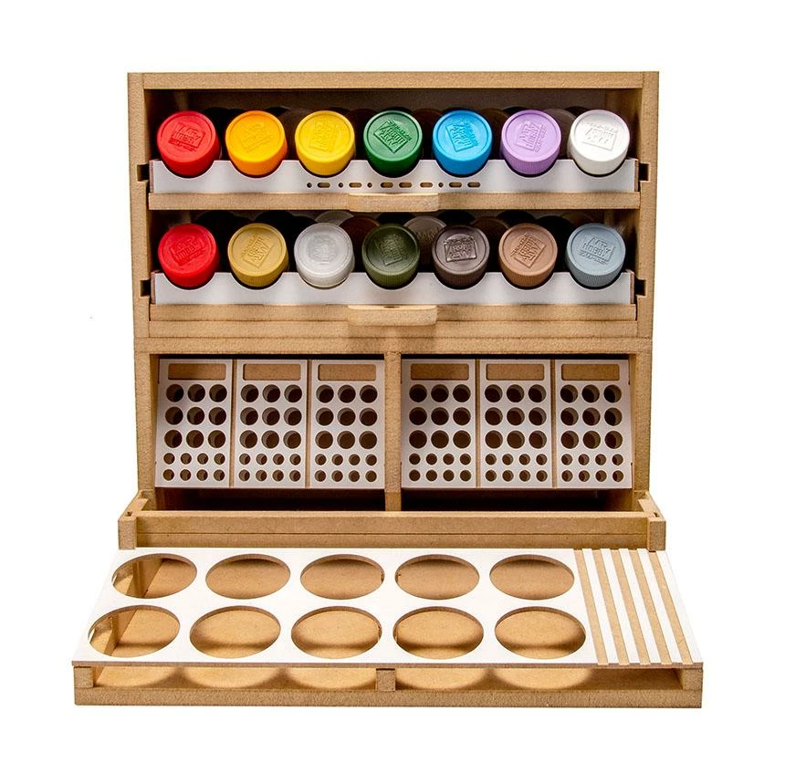 Slide&Tilting Drawer Paint Shelf OPERA-19B (For Lacquer) 20 Slide&Tilting Drawer Paint Shelf OPERA-19B (For Lacquer) - Image 20