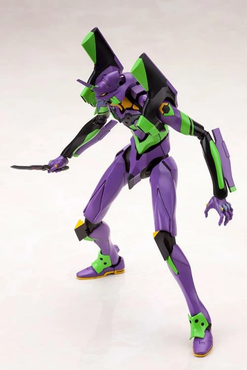 Kotobukiya Rebuild Of Evangelion EVA Unit-01 With Spear Of Cassius Model Kit 11 Kotobukiya Rebuild Of Evangelion EVA Unit-01 With Spear Of Cassius Model Kit - Image 11