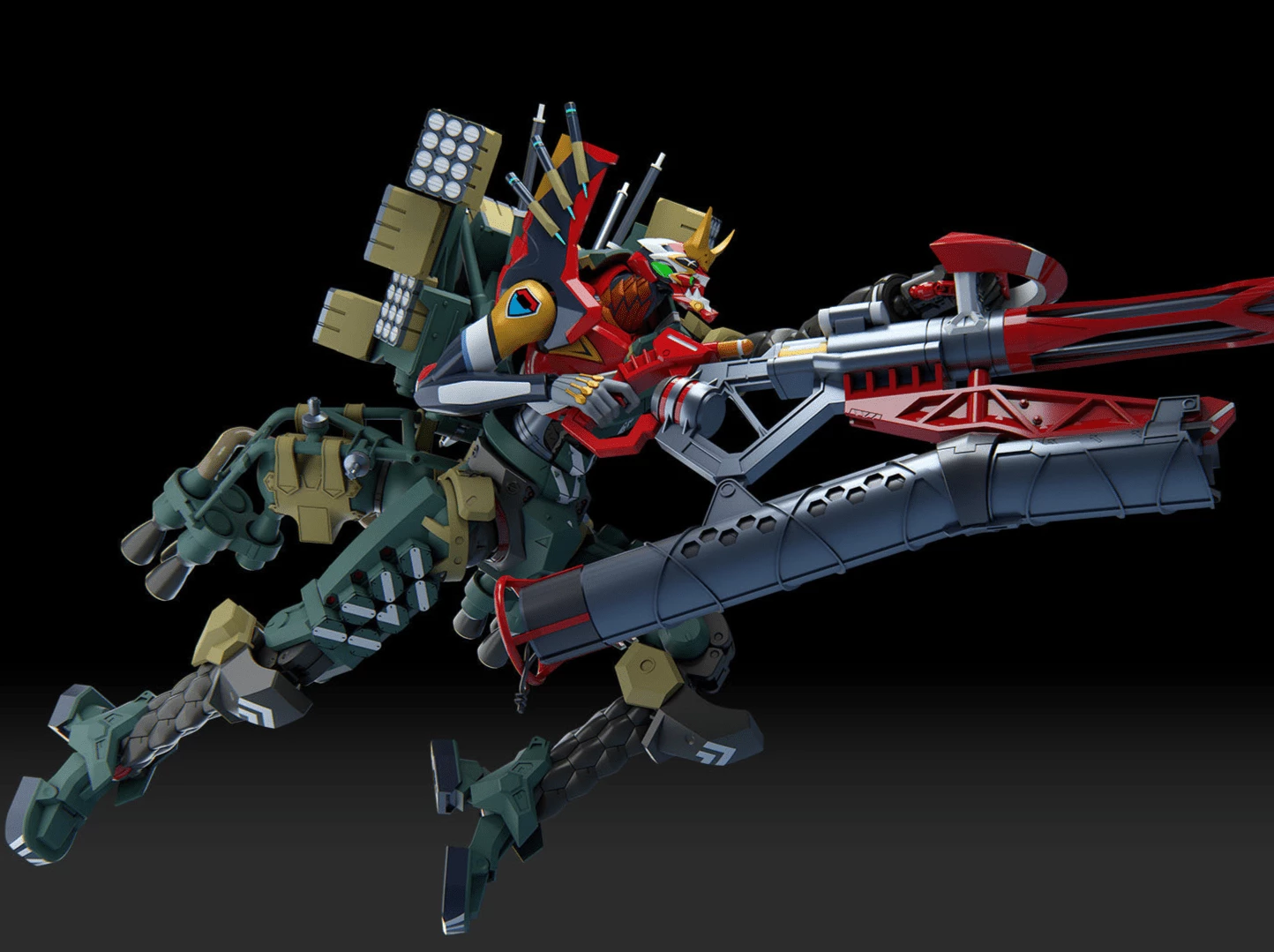 Evangelion New Eva 02 Alpha Model Kit 1 Evangelion New Eva 02 Alpha Model Kit