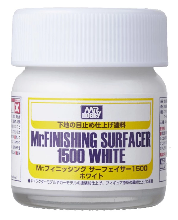 Bandai Mr Finishing Surfacer 1500 White (Bottle Type) SF291 1 Bandai Mr Finishing Surfacer 1500 White (Bottle Type) SF291