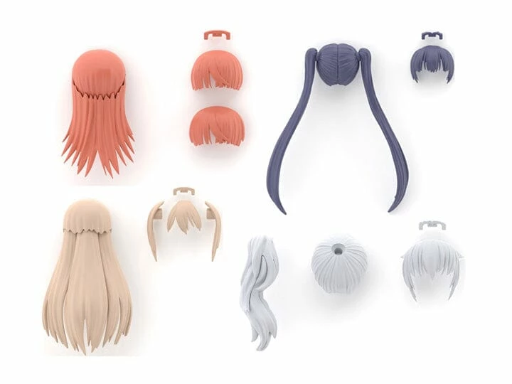 Bandai 30 Minutes Sisters Option Hair Style Parts Vol.7 Set Of 4 Accessory Kits 1 Bandai 30 Minutes Sisters Option Hair Style Parts Vol.7 Set Of 4 Accessory Kits