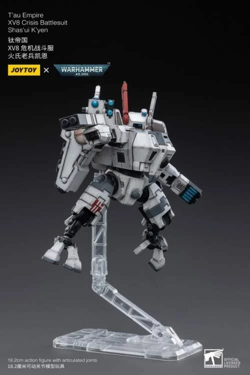 Warhammer 40K T'au Empire XV8 Crisis Battlesuit Shas'ui K'yen 1/18 Scale Figure 8 Warhammer 40K T'au Empire XV8 Crisis Battlesuit Shas'ui K'yen 1/18 Scale Figure - Image 8