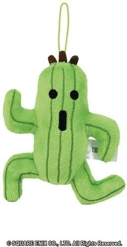 FINAL FANTASY MASCOT CACTUAR PLUSH 1 FINAL FANTASY MASCOT CACTUAR PLUSH