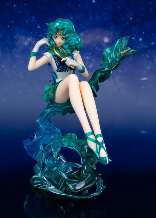 Bandai Sailor Moon FiguartsZERO Chouette Sailor Neptune 2 Bandai Sailor Moon FiguartsZERO Chouette Sailor Neptune - Image 2