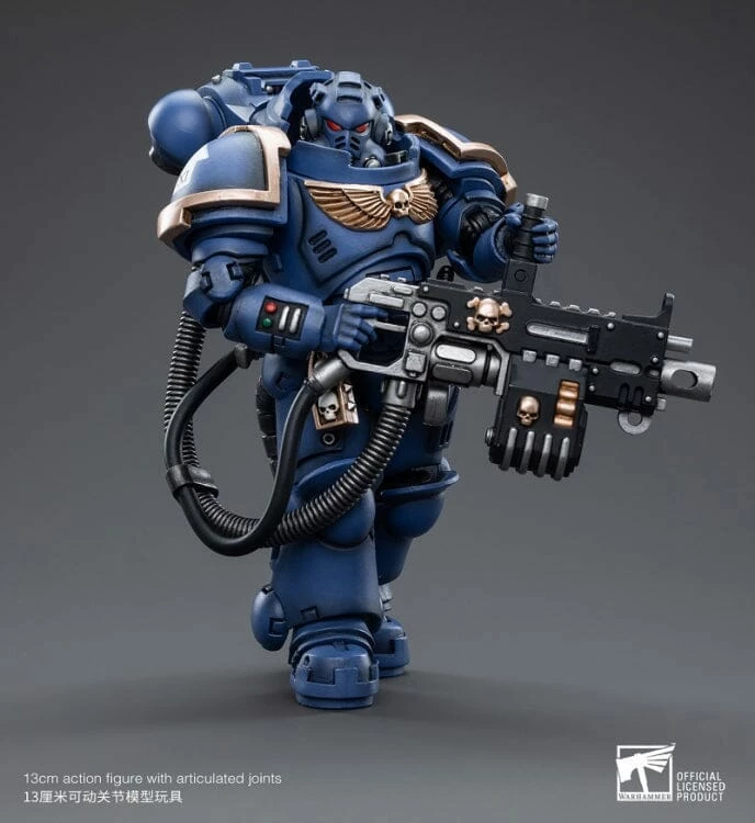 Warhammer 40K Ultramarines Heavy Intercessor Nikos Phaetz 1/18 Scale Figure 5 Warhammer 40K Ultramarines Heavy Intercessor Nikos Phaetz 1/18 Scale Figure - Image 5
