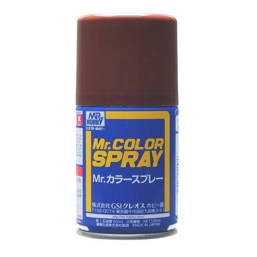 Mr. Hobby MR COLOR SPRAY 100ML HULL RED SEMI-GLOSS #29 1 Mr. Hobby MR COLOR SPRAY 100ML HULL RED SEMI-GLOSS #29