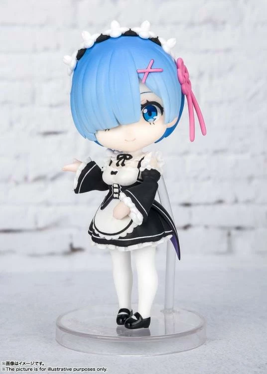 Bandai Re:Zero Starting Life In Another World Figuarts Mini Rem 2 Bandai Re:Zero Starting Life In Another World Figuarts Mini Rem - Image 2