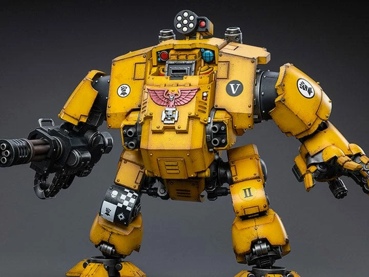 Warhammer 40K Imperial Fists Redemptor Dreadnought 1/18 Scale Figure 1 Warhammer 40K Imperial Fists Redemptor Dreadnought 1/18 Scale Figure