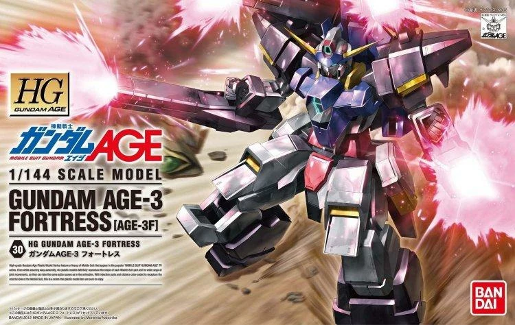 Bandai HG 1/144 #30 Gundam Age 3 Fortress 2 Bandai HG 1/144 #30 Gundam Age 3 Fortress - Image 2